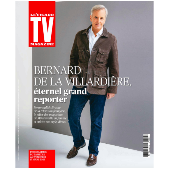 Couverture du magazine TV Mag, paru le vendredi 10 mars 2023.