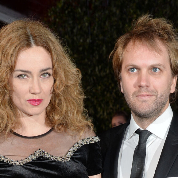 Marine Delterme et son mari Florian Zeller à la soirée 'Evening Standard Theatre Awards' à Londres, le 22 novembre 2015 