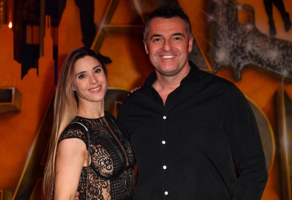 Exclusif - Arnaud Ducret et Claire Francisci à la générale de la comédie musicale "Al Capone" aux Folies Bergère à Paris le 9 février 2023. © Veeren / B. Rindoff / Bestimage 