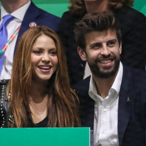 Gerard Piqué et la chanteuse Shakira officialisent leur séparation après douze ans de relation - Shakira et Gerard Piqué - L'Espagne remporte la Coupe Davis à Madrid, le 24 novembre 2019, grâce à la victoire de R. Nadal contre D. Shapovalov (6-3, 7-6). 