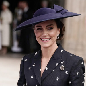 Catherine (Kate) Middleton, princesse de Galles, - Service annuel du jour du Commonwealth à l'abbaye de Westminster à Londres, Royaume Uni, le 13 mars 2023. 