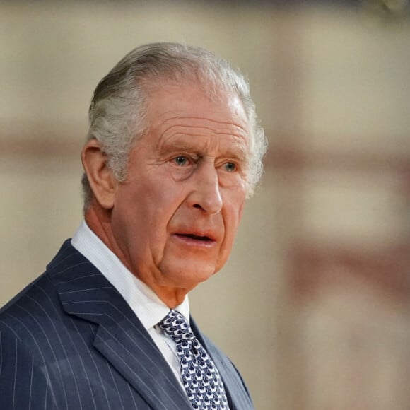 Le roi Charles III d'Angleterre - Service annuel du jour du Commonwealth à l'abbaye de Westminster à Londres, Royaume Uni, le 13 mars 2023. 