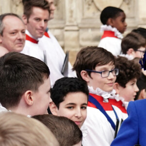 Le roi Charles III d'Angleterre et Camilla Parker Bowles, reine consort d'Angleterre - Service annuel du jour du Commonwealth à l'abbaye de Westminster à Londres, Royaume Uni, le 13 mars 2023. 