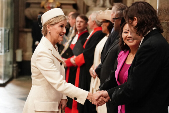 Sophie Rhys-Jones, duchesse d'Édimbourg - Service annuel du jour du Commonwealth à l'abbaye de Westminster à Londres, Royaume Uni, le 13 mars 2023. 