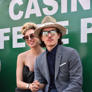 Jazmin Grace Grimaldi ( la fille du prince Albert II de Monaco) et son compagnon Ian Mellencamp assistent au Rolex Monte Carlo Masters 2018 de tennis, au Monte Carlo Country Club à Roquebrune Cap Martin le 18 avril 2018. © Bruno Bebert / Bestimage