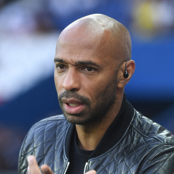 Thierry Henry - Match de football en ligue 1 Uber Eats entre le PSG et Monaco (1-1) au Parc des Princes à Paris le 28 aout 2022. © Giancarlo Gorassini/Bestimage