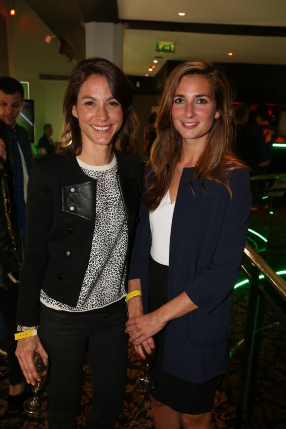 Marina Lorenzo and Marie Portolano au lancement du nouveau FIFA 2017 au Cercle Cadet à Paris en septembre 2016. Photo by Jerome Domine/ABACAPRESS.COM