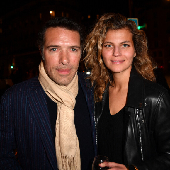 Nicolas Bedos et sa compagne Pauline Desmonts y étaient donc conviés.
Nicolas Bedos et sa compagne Pauline Desmonts - Cocktail pour la sortie du livre de Michel Denisot " On peut rire de tout, sauf en mangeant de la semoule" aux Deux Magots à Paris le 15 mars 2023. © Veeren/ Bestimage