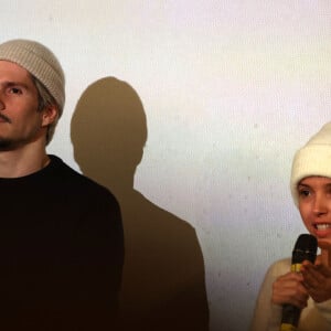 L'acteur François Civil et l'actrice Lyna Khoudri - Avant-première du film "Les trois mousquetaires : D'Artagnan" au cinéma UGC Ciné Cité à Bordeaux. Le 26 février 2023 © Jean-Marc Lhomer / Bestimage  