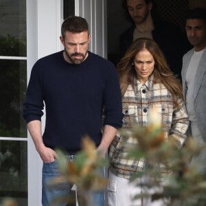 Ben Affleck et sa femme Jennifer (Lopez) continuent de chercher une maison à Palisades le 28 février 2023. 