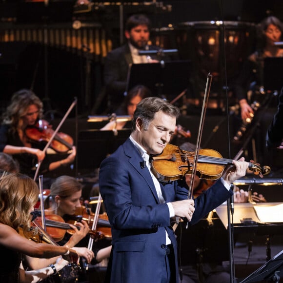 Exclusif - Renaud Capuçon - Enregistrement de l'émission "Le Grand Echiquier", diffusée le 1er juillet sur France 2. Le 21 mars 2022 © Cyril Moreau / Bestimage