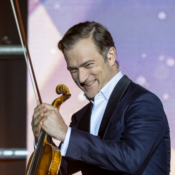 Exclusif - Renaud Capuçon lors de l'évènement "Le Concert de Paris" depuis le Champ-de-Mars à l'occasion de la Fête Nationale du 14 Juillet 2021. © Perusseau-Veeren/Bestimage
