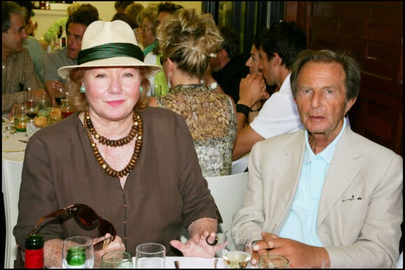 Nadine de Rothschild et Gérald Azaria à Roland-Garros en 2006