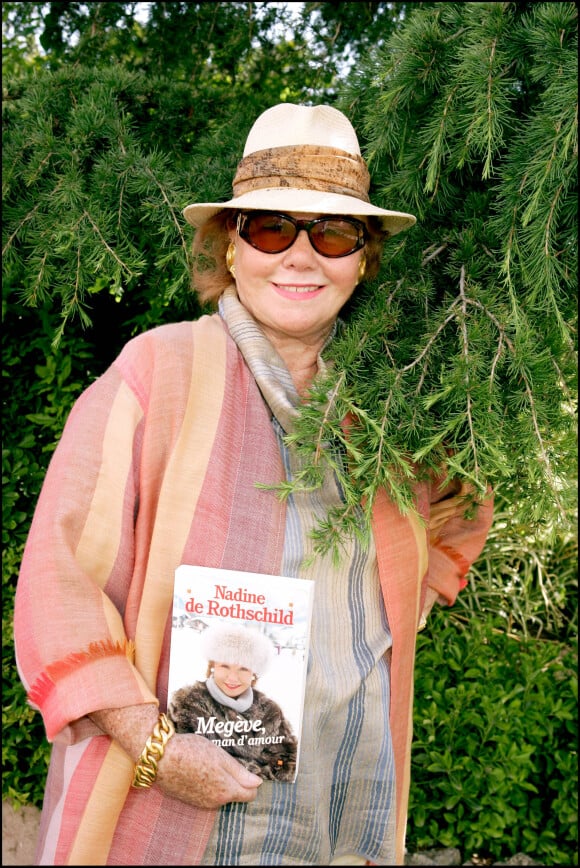 Nadine de Rothschild à Cannes en 2005