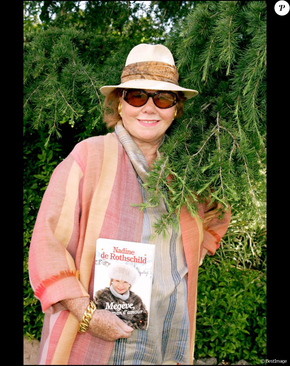 Nadine de Rothschild à Cannes en 2005