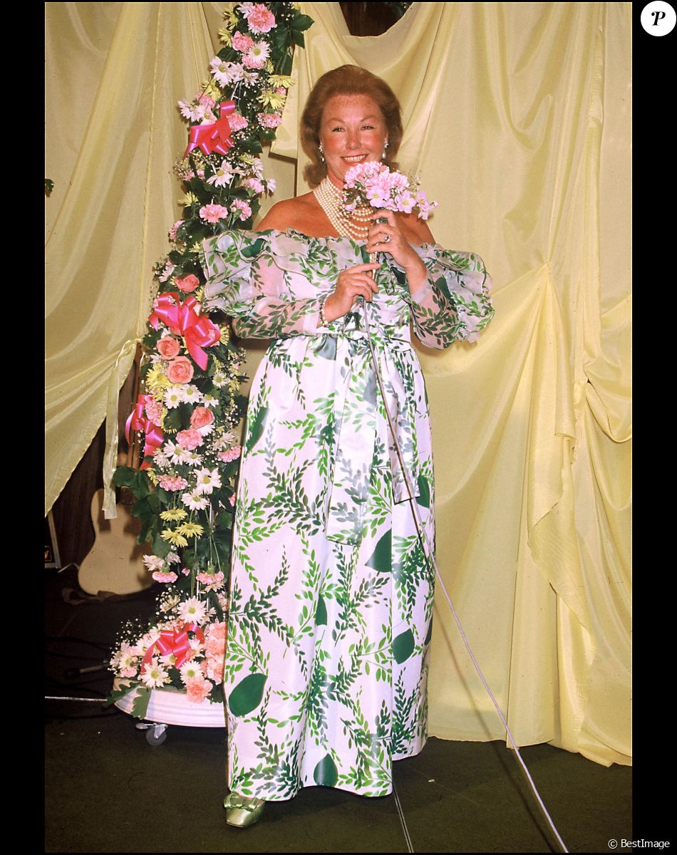 Nadine de Rothschild - Bal des débutantes en 1986