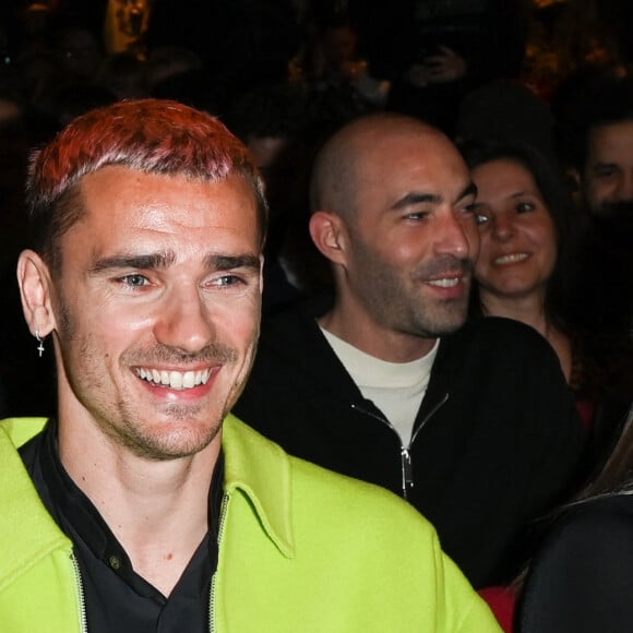 Le couple était venu à Paris au début du mois de mars pour l'inauguration de la statue de cire d'Antoine Griezmann.
Antoine Griezmann et sa femme Erika Choperena - Inauguration de la statue de cire de "Antoine Griezmann" au musée Grévin à Paris le 6 mars 2023. © Coadic Guirec/Bestimage 