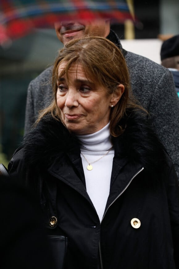 Maria, la veuve de Federico Aramburu, ainsi que ses parents, étaient présents pour ce moment chargé en émotions
Semi-exclusif - Cécilia (mère du défunt) - Cérémonie en hommage à Federico Martin Aramburu (international argentin de rugby à XV ayant fait la majorité de sa carrière en France notamment dans l'équipe du Biarritz Olympique) assassiné le 19 mars 2022 alors qu'il s'interposait dans une altercation à la terrasse du "Mabillon" sur le boulevard Saint-Germain à Paris, France, le 19 mars 2023. © Christophe Clovis / Bestimage