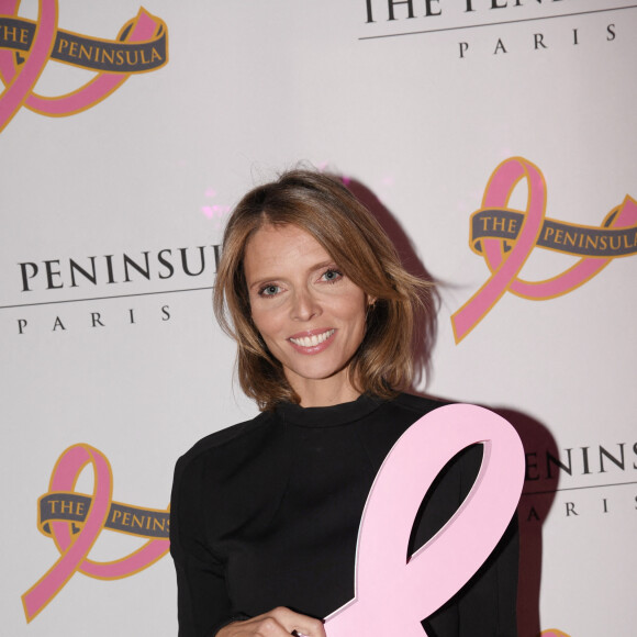 Exclusif - Sylvie Tellier - Hotel Peninsula poursuit son engagement dans la lutte contre le cancer du sein à l'occasion de la campagne annuelle mondiale Octobre Rose avec la soirée de gala au profit de l'association "Europa Donna France". Paris, le 29 septembre 2022 © Christophe Clovis-Rachid Bellak / Bestimage