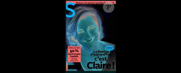 Claire Chazal en couverture de Sélection