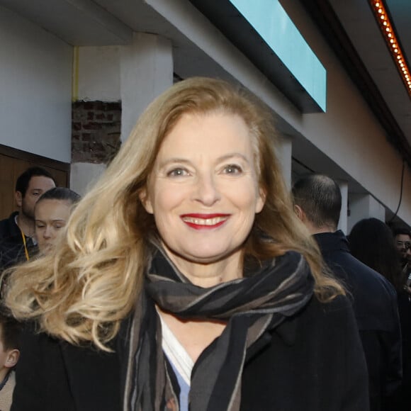 Exclusif - Valérie Trierweiler - Arrivées à la première du film Astérix et Obélix "L'Empire du Milieu" au cinéma Le Grand Rex à Paris le 15 janvier 2023.