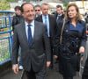 Elle a donc croisé François Hollande et sa compagne de l'époque Valérie Trierweiler