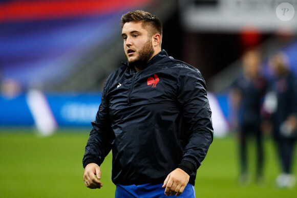 Cyril Baille ( 1 - France ) - Tournois des Six Nations, match de rugby France - Irlande (35-27) au Stade de France à Saint-Denis (Paris) le 31 octobre 2020. © Federico Pestellini / Panoramic / Bestimage