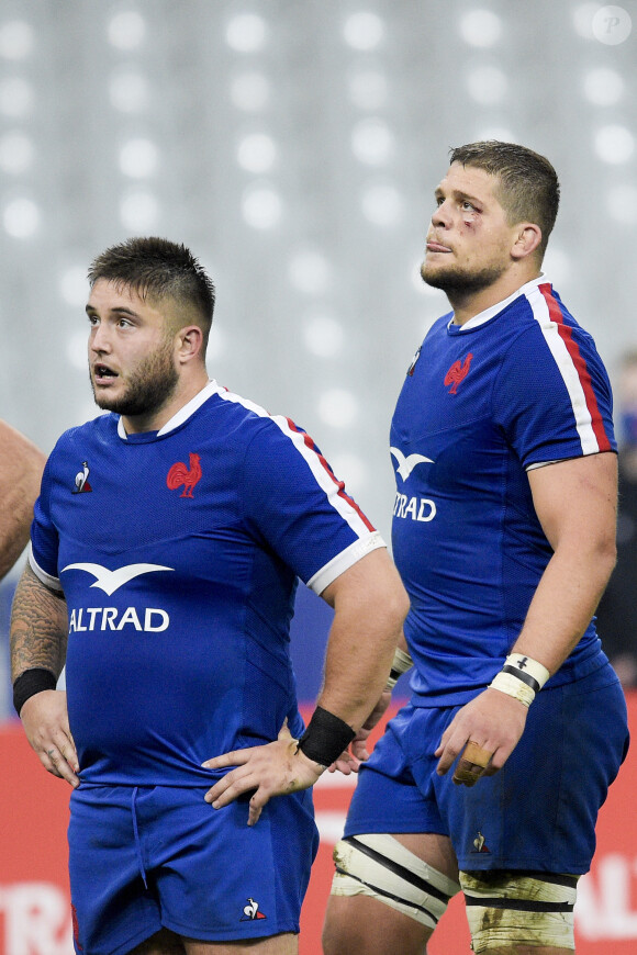 Paul Willemse (Fra) / Cyril Baille (Fra) - Match de rugby France vs Pays de Galles - Test Mach, le 24 octobre 2020. © JB Autissier/Panoramic/Bestimage