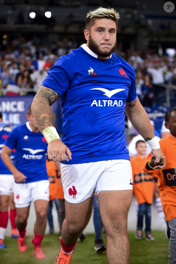 Cyril Baille (France) - Match test de rugby France - Italie au Stade de France à Saint-Denis le 30 Août 2019. Les Bleus pour leur dernier match de préparation à la Coupe du monde gagnent 47-19. © JB Autissier / Panoramic / Bestimage