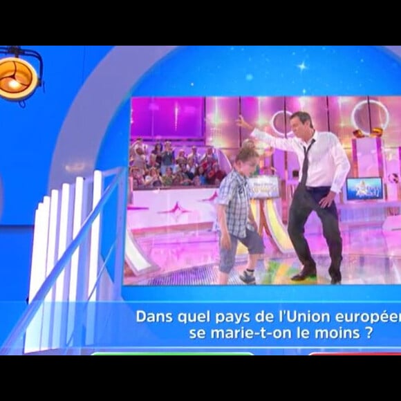 Incroyables retrouvailles pour Jean-Luc Reichmann sur le plateau des 12 Coups de midi, le 30 mars 2023, sur TF1