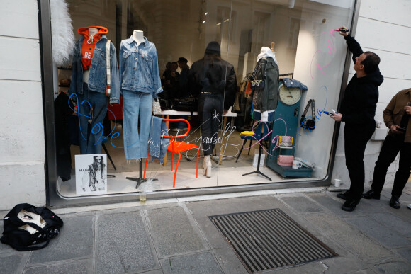 Exclusif - Soirée de lancement du pop-up store "L'atelier" à Paris, France, le 29 mars 2023. © Christophe Clovis/Bestimage