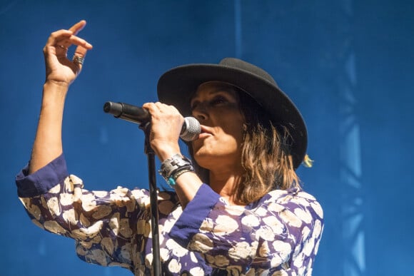 Zazie en concert à l'occasion du festival Les Belles journées à Bourgoin Jallieu le 7 septembre 2019. © Sandrine Thesillat / Panoramic / Bestimage 