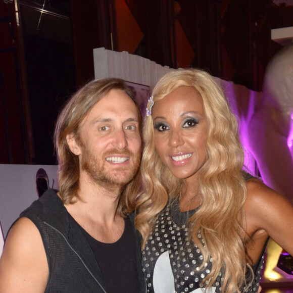 David et Cathy Guetta au gotha à Cannes le 10 août 2013.