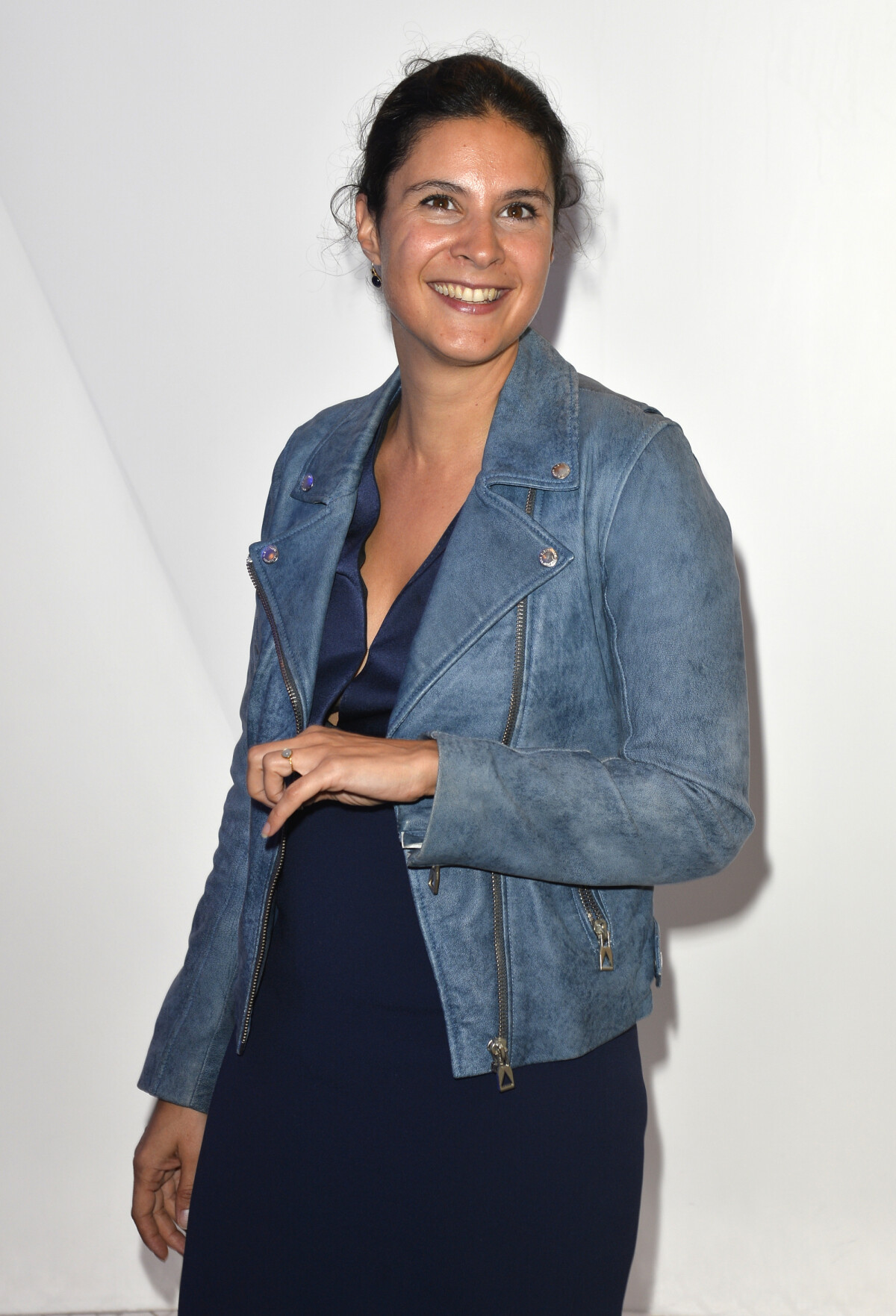 Photo Apolline de Malherbe Conféfrence de presse de rentrée de BFM