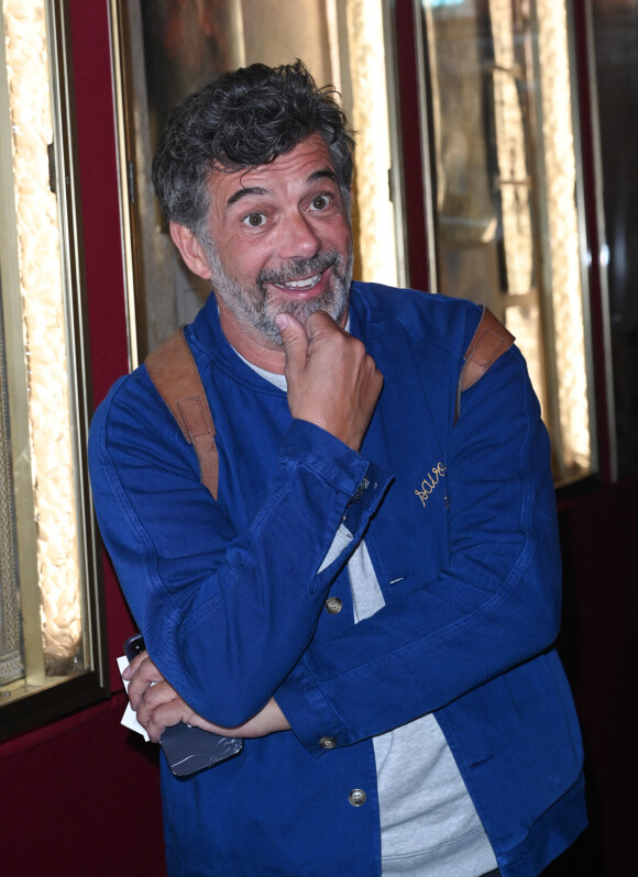 Stéphane Plaza - Générale du spectacle de "Larsène" au théâtre de la Gaîté-Montparnasse à Paris le 3 avril 2023. © Coadic Guirec/Bestimage