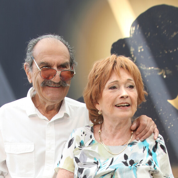 Gérard Hernandez et Marion Game - 57ème Festival de télévision de Monte-Carlo, le 17 juin 2017. © Denis Guignebourg/Bestimage