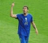 Qui a obligé les Bleus de Domenech de finir la rencontre en infériorité numérique, lors d'un entretien accordé à Football Italian TV, comme repéré par nos confrères de Foot Mercato.
Marco Materazzi le 9 juillet 2006 lors de la finale de la Coupe du Monde 2006 à Berlin