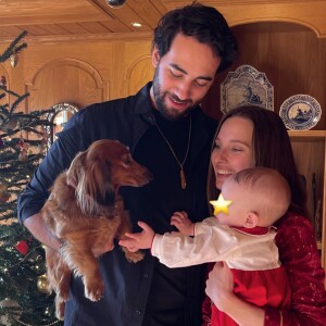 Ilona Smet fête Noël en famille. Le 25 décembre 2022.