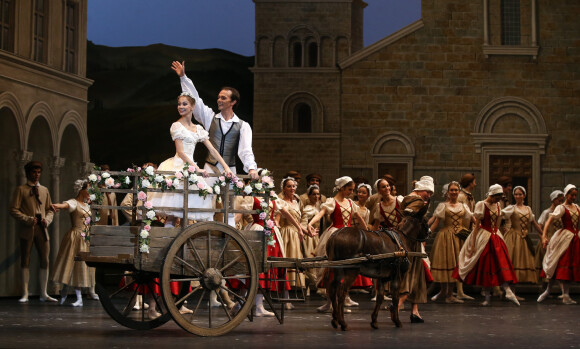Répétitions du ballet Marco Spada au théâtre du Bolchoï à Moscou mis en scène par Pierre Lacotte. Le 7 novembre 2013