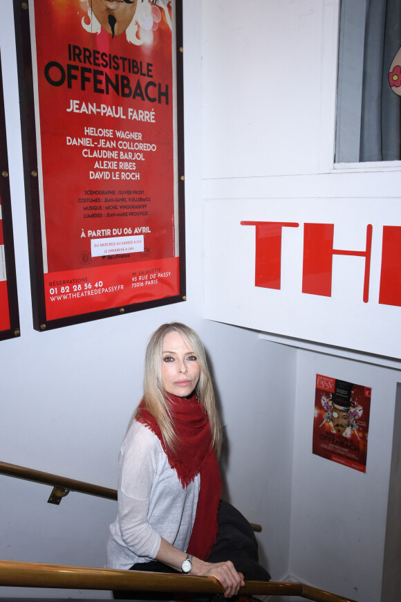 Exclusif - Tonya Kinzinger - Véritable triomphe pour la première de la pièce "Irrésistible Offenbach" au théâtre de Passy à Paris le 6 avril 2023. © Giancarlo Gorassini/Bestimage