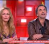 Vanessa Paradis et Samuel Benchetrit dans l'émission C à Vous, sur France 5.