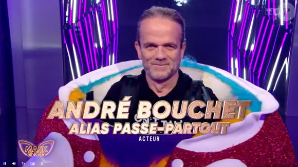 La chenille de "Mask Singer" est André Bouchet, alias passe-partout de "Fort Boyard" !