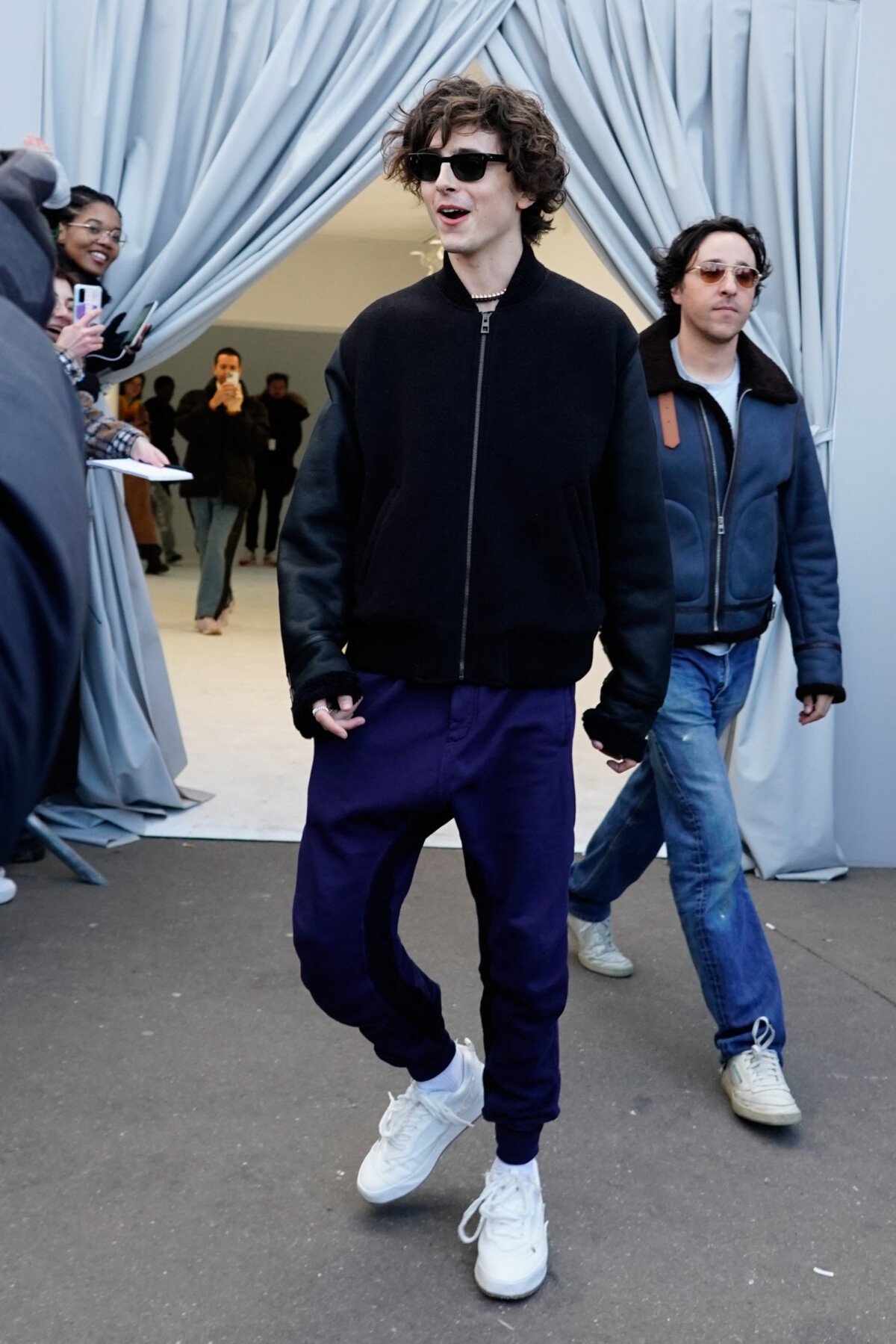 Photo Timothee Chalamet Arrivées au défilé Loewe "Collection Homme