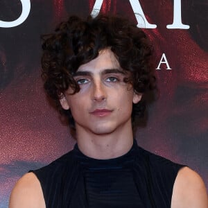 Et ont passé du temps à deux dans une exposition d'art,
Timothee Chalamet au photocall du film "Bones And All" à Milan, Italie, le 12 novembre 2022.