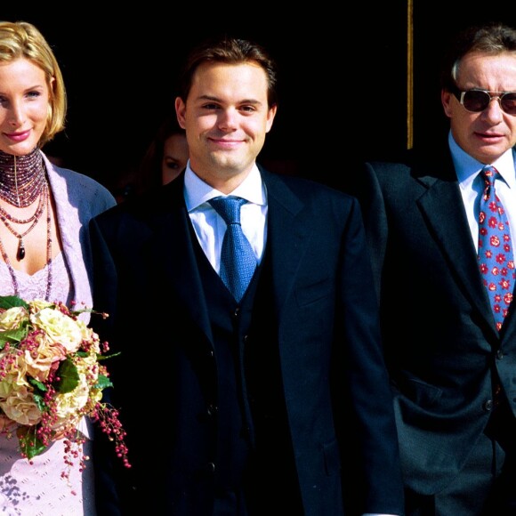 Mariage de Romain Sardou et Francesca Gobbi à Paris le 14 octobre 1999