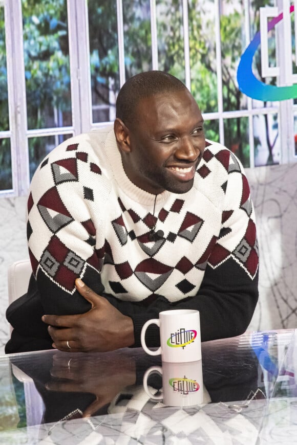 Exclusif - Omar Sy - Enregistrement de l'émission "Clique", présentée par M.Achour et diffusée le 10 janvier sur Canal + © Jack Tribeca / Bestimage