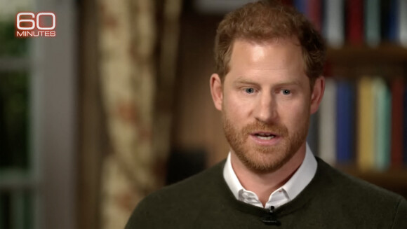 Bande-annonce de l'interview du prince Harry, duc de Sussex, par Anderson Cooper pour l'émission "60 Minuts" qui sera diffusée le 8 janvier 2023, deux jours avant la sortie de l'autobiographie du prince "Spare" ("Le Suppléant").