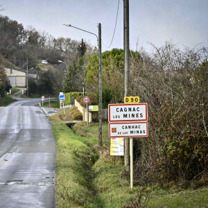 Vue générale de la maison de Delphine Jubillar à Cagnac les Mines, FRance, le 8 janvier 2022. © Thierry Breton/Panoramic/Bestimage