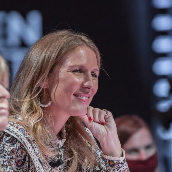 Exclusif - Katherine Pancol, Agathe Lecaron - Enregistrement de l'émission "On est presque en direct" (OEED) présentée par L. Ruquier et diffusée sur France 2 le 7 novembre 2020. © Jack Tribeca / Bestimage