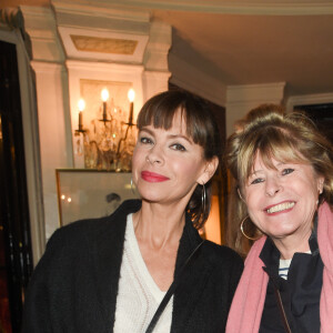 Exclusif - Mathilda May et Katherine Pancol - Générale de la pièce "Douce Amère" au théâtre des Bouffes-Parisiens à Paris le 26 mars 2018. © Coadic Guirec/Bestimage